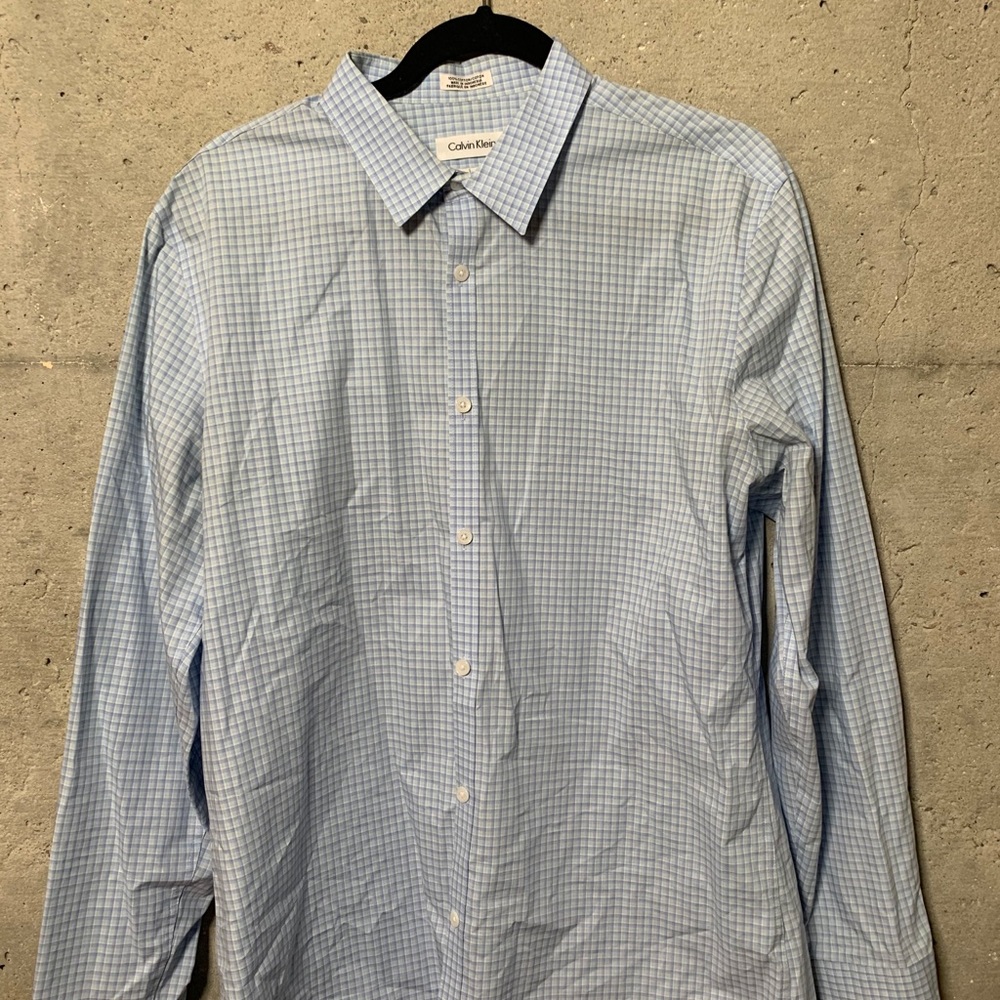 Long sleeved button down - skim fit